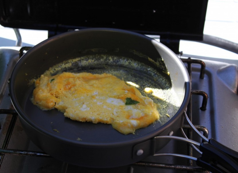 stage 2 as our scrambled egg mixture enters the final stages of...