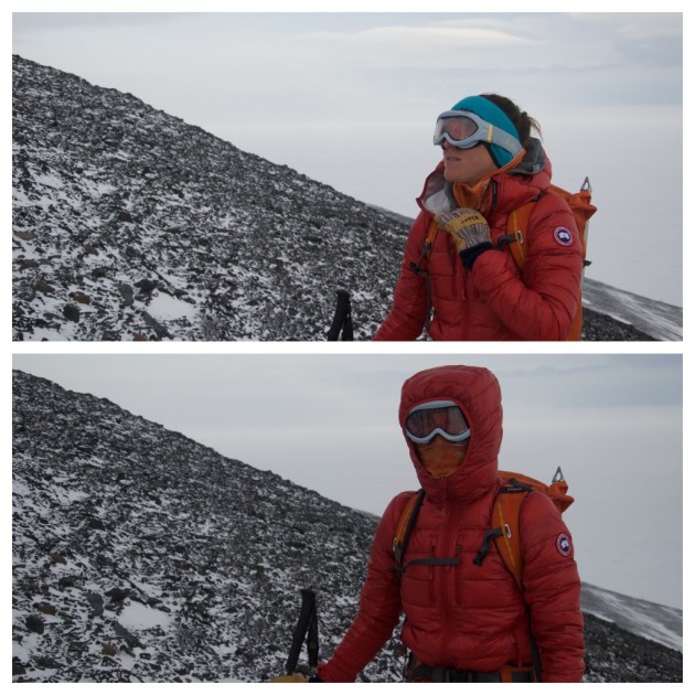 canada goose hybridge lite hoody for women - the hood even feels bulky when tucked down around the neck.