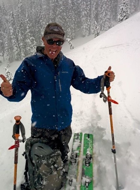 rain jacket men - tom rocks the gore-tex minimalist on a day out backcountry skiing...