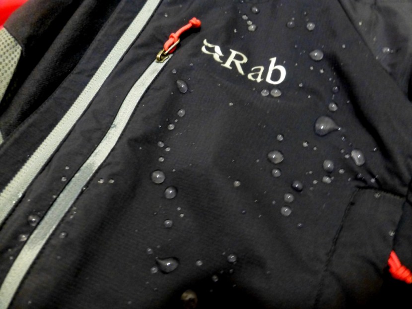 rab strata hoody for women - water will readily bead up on the strata in a light rain. however...