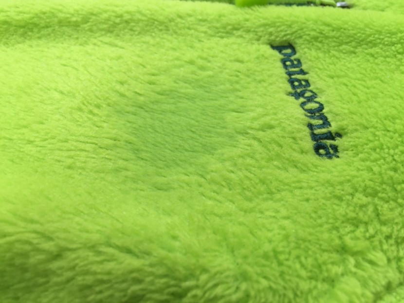 patagonia r2 jacket - the high loft of the r2 absorbs water quickly and does little to...