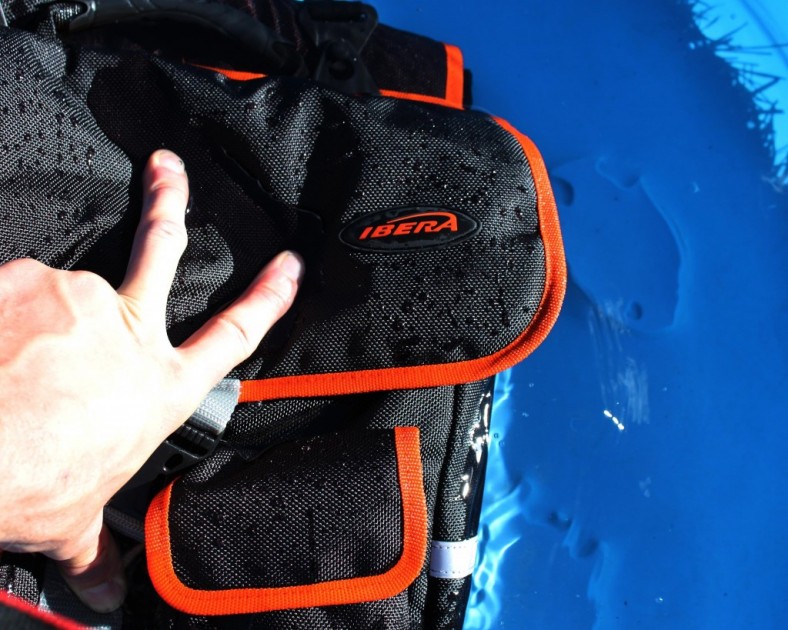 ibera bike panniers - these bags didn't keep their contents dry after being fully...