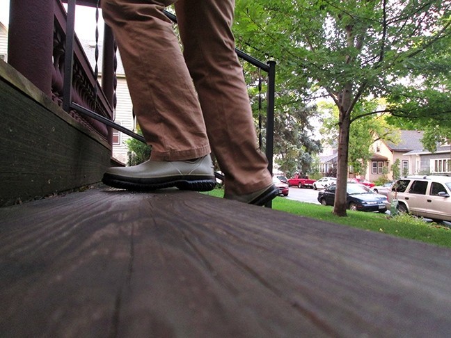 bogs urban farmer - for running in and out of the house on soggy days, these boots are a...