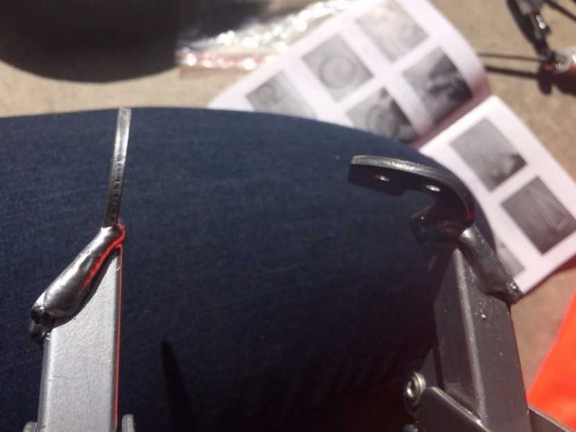 aosom solo - the aosom solo single wheel arrived with a very bent back wheel...