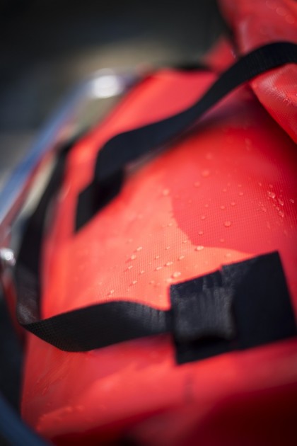 aosom solo - the dry sac of the aosom solo single wheel bike cargo trailer keeps...