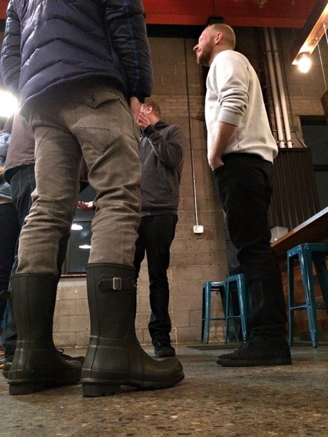 hunter original short - this model does stand out in a crowd, but for all the right reasons.