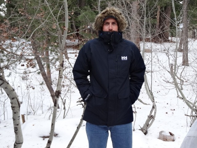 helly hansen dubliner parka - this jacket is light on insulation, and even the faux fur hood is...