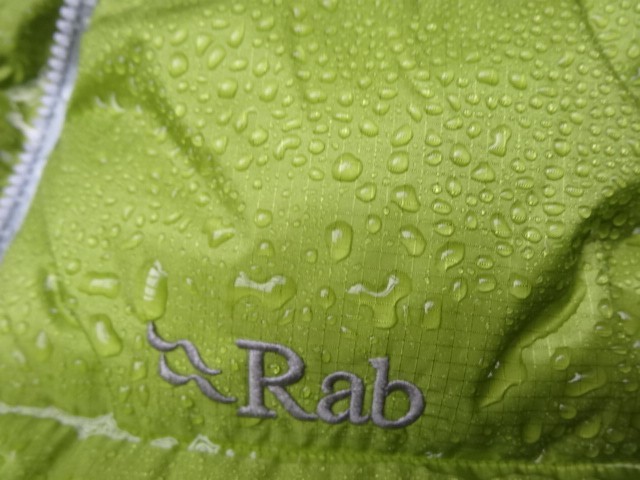rab neutrino endurance - the pertex endurance shell keeps water on the outside, where it...
