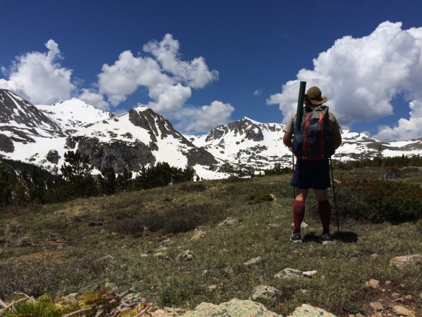 ultralight backpack - headed up into colorado&#039;s indian peaks wilderness for a peaceful...