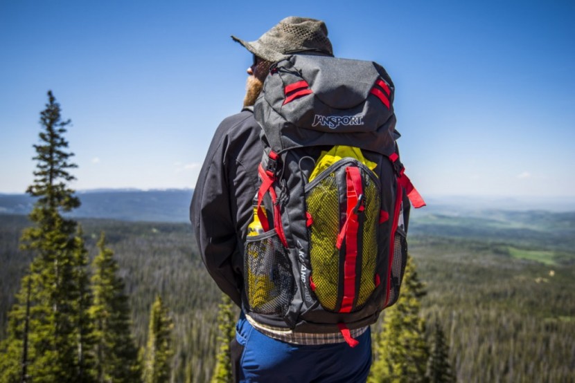 jansport katahdin 40 - looking towards wyoming from near rabbit ears pass on the...