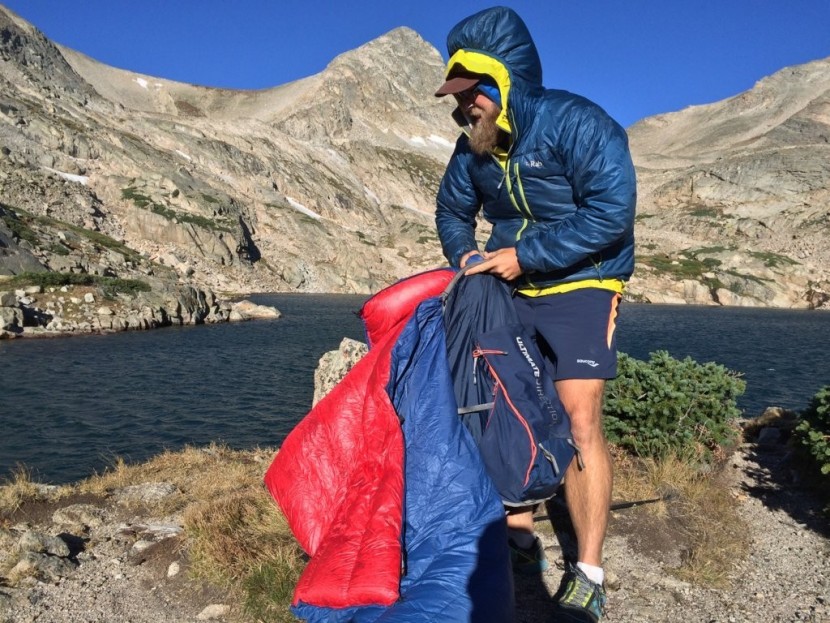 ultimate direction fastpack 30 - ready to bang out some more trail miles after a breakfast break. the...