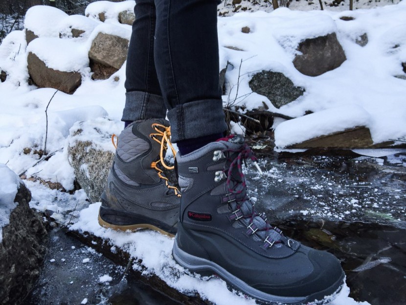 columbia bugaboot plus iii titanium for women - the bugaboot (front) outscored the pow pow ii (back) in our traction...