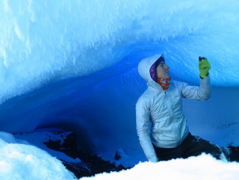 marmot crystalline - fending off falling ice crystals in the crystalline.
