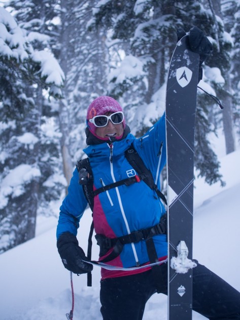 dynastar mythic - exum mountain guide and accomplished avalanche instructor nancy...
