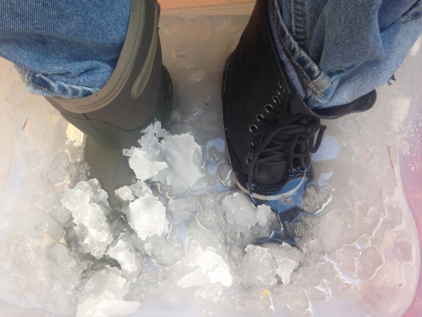 sorel 1964 premium t - neoprene or felt? our ice bath helped determine the best...
