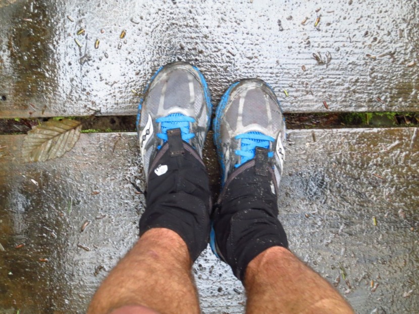 mountain hardwear scree - these gaiter will keep the mud off your socks if they fit your legs...