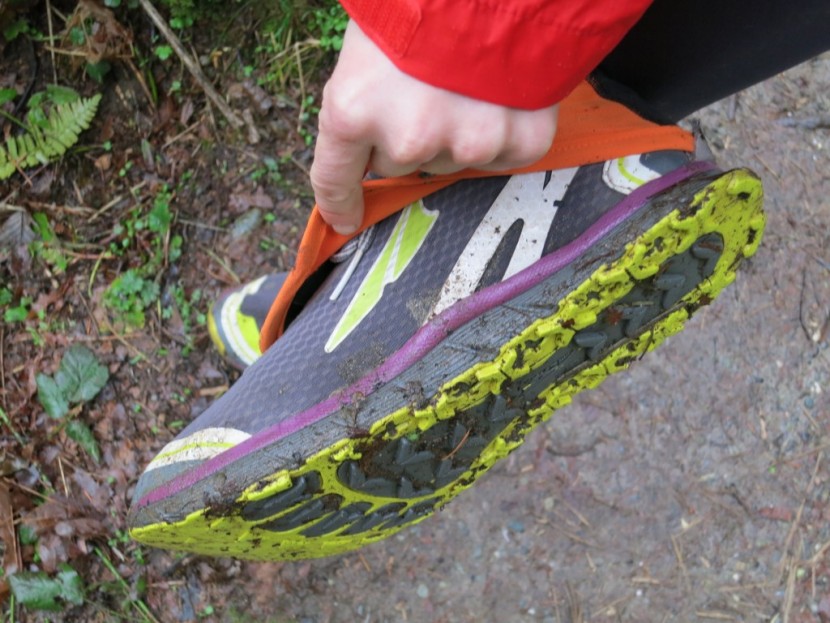 outdoor research ultra trail - the instep strap helps keep the sides of the gaiter down and manage...