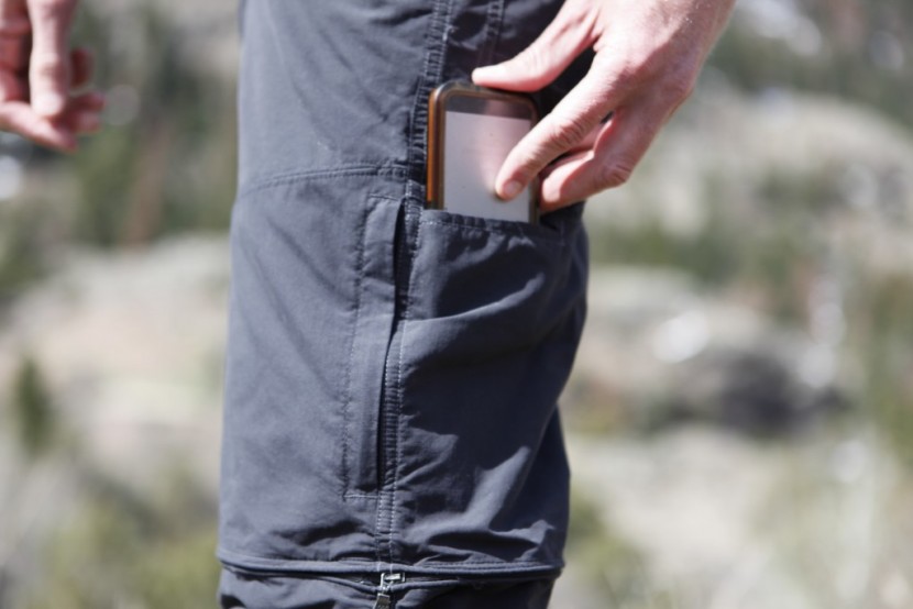 kuhl liberator convertible - welt pocket, as well as the vertical zipper for the side pocket. we...