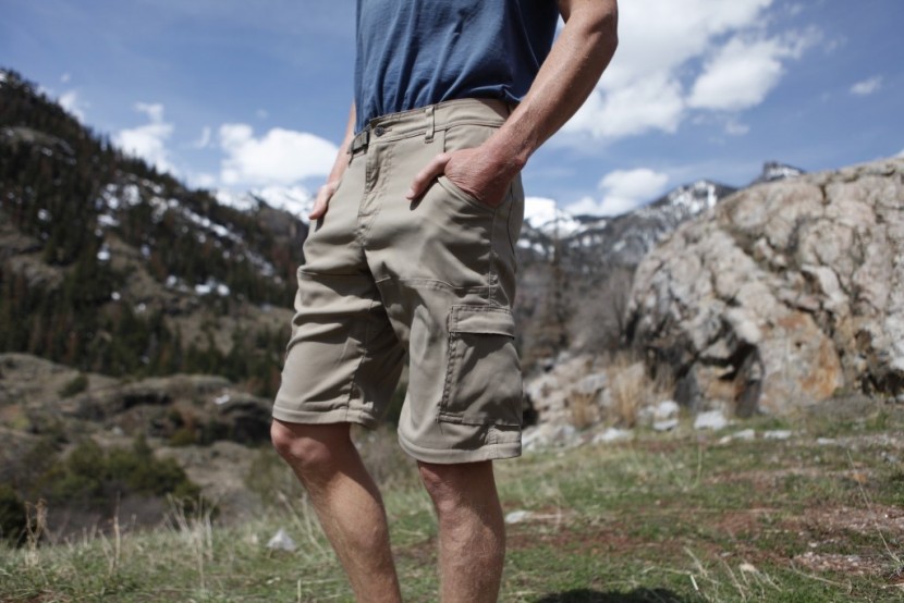 prana stretch zion convertible pants - these pants feel just about normal as shorts, with the 14&quot; inseam...