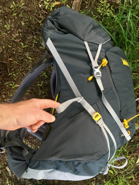 rei flash 65 - pictured here is the side of the flash 65, along with its stretchy...