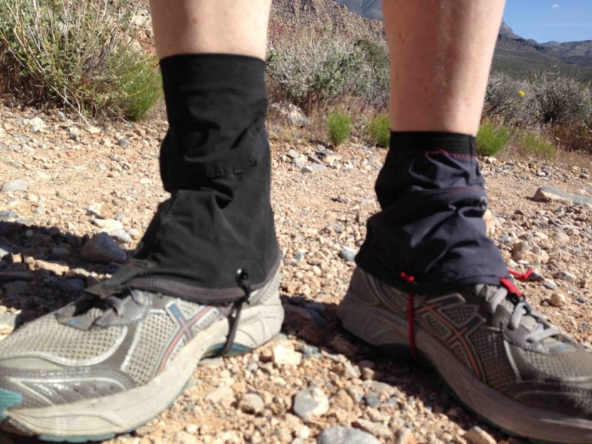 gaiters - the mountain hardwear scree (left) and rab scree (right) are...