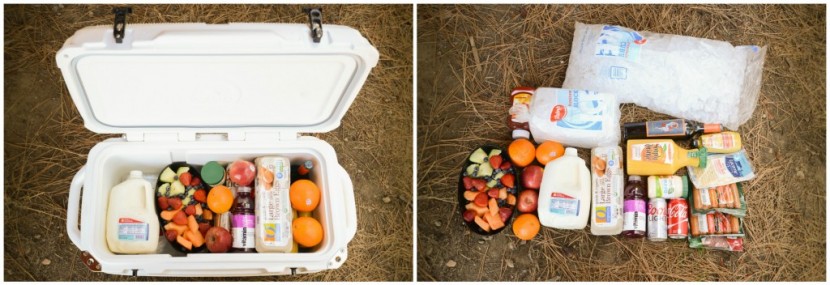 igloo yukon cold locker - all loaded for some good eating. we measured the yukon's internal...