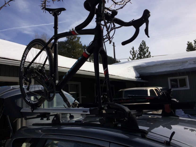thule thruride - the thule thruride can cary a wide range of bikes with different...