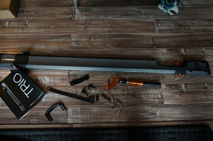 kuat trio - the kuat trio ready for assembly.