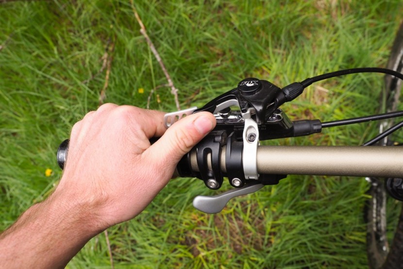 fox d.o.s.s - when running a front derailleur, you are left with no choice but to...