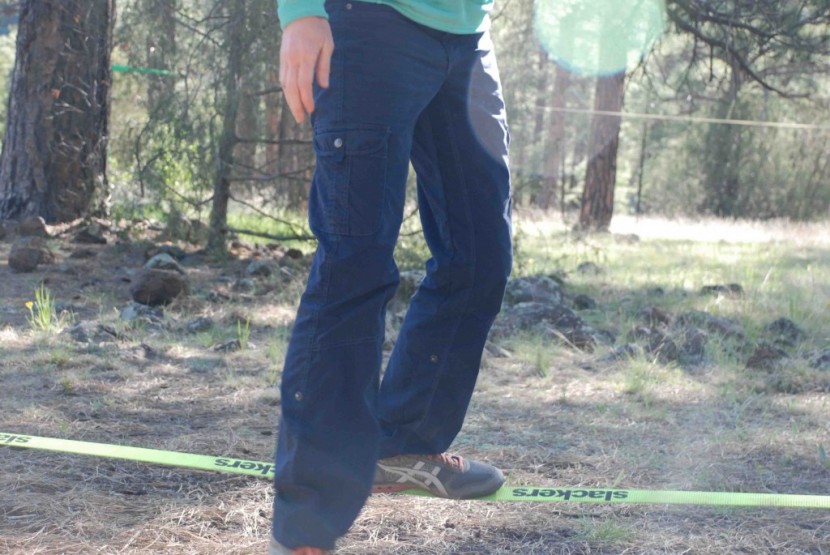 kuhl splash roll up pant for women - articulated knees provide greater mobility for slacklining and...