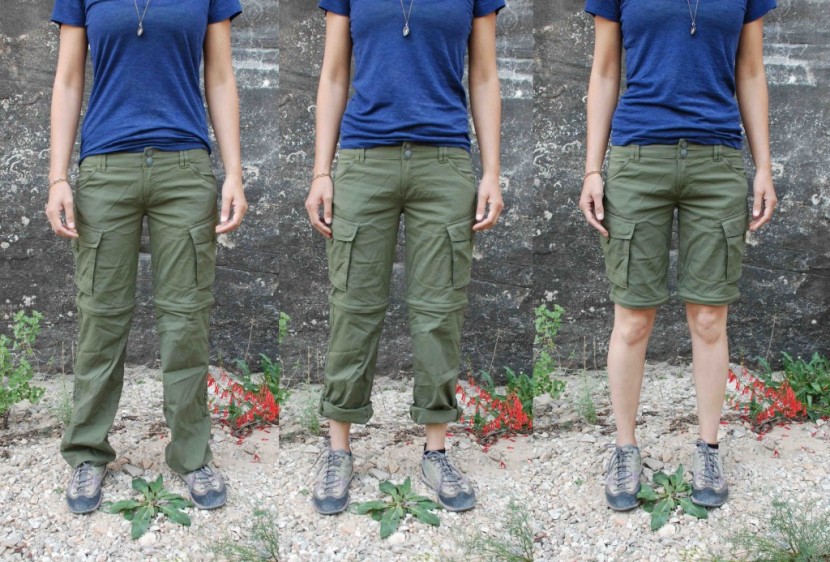 hiking pants women - a convertible pant can roll up to a crop and also convert to a...