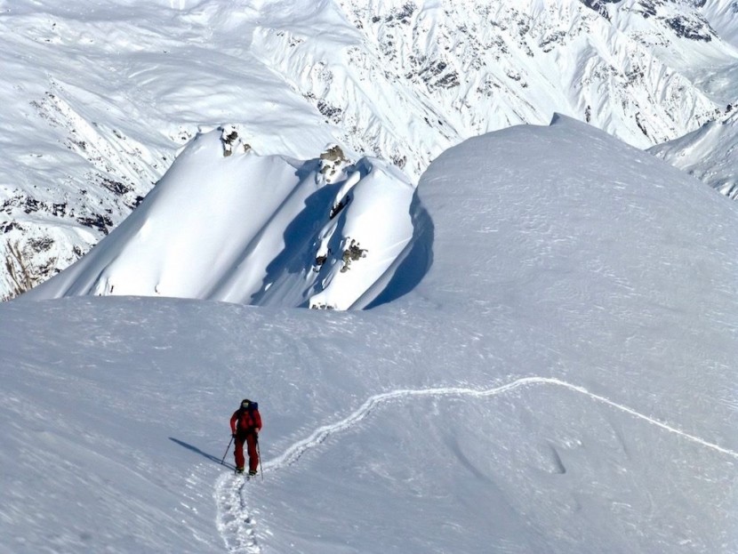 smartwool phd outdoor medium crew - exploring the high ridges of alaska proved to be a great use for...