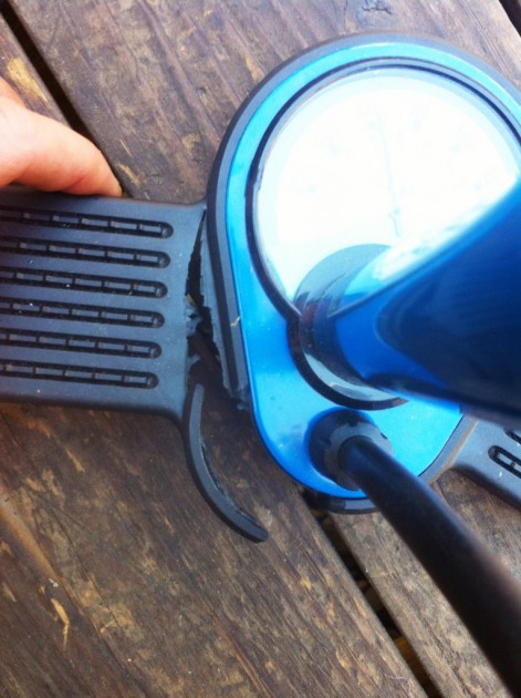 park tool pfp-8 - the plastic base of the pfp-8 didn&#039;t survive our very scientific...