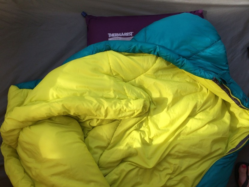 mountain hardwear laminina z flame 21 - the laminina's bright yellow lining material is too light and shows...