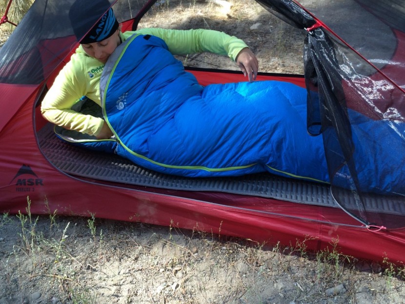 mountain hardwear heratio 15 - the heratio kept us warm on late spring through early fall nights.