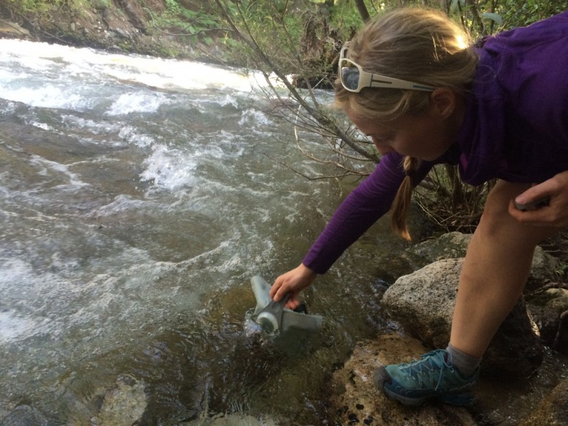 sawyer 4l water filtration system - the dirty bag has a handle for convenient filling, which is nice but...