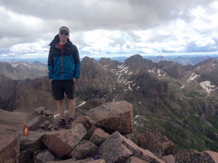 brooks cascadia 11 - taking the cascadia 11 out for a scramble on mt. eolus, deep in the...