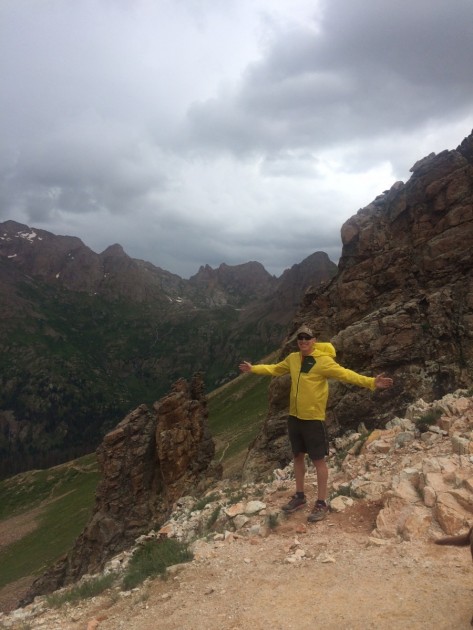 brooks cascadia 11 - columbine pass is an alternative route into chicago basin in the...