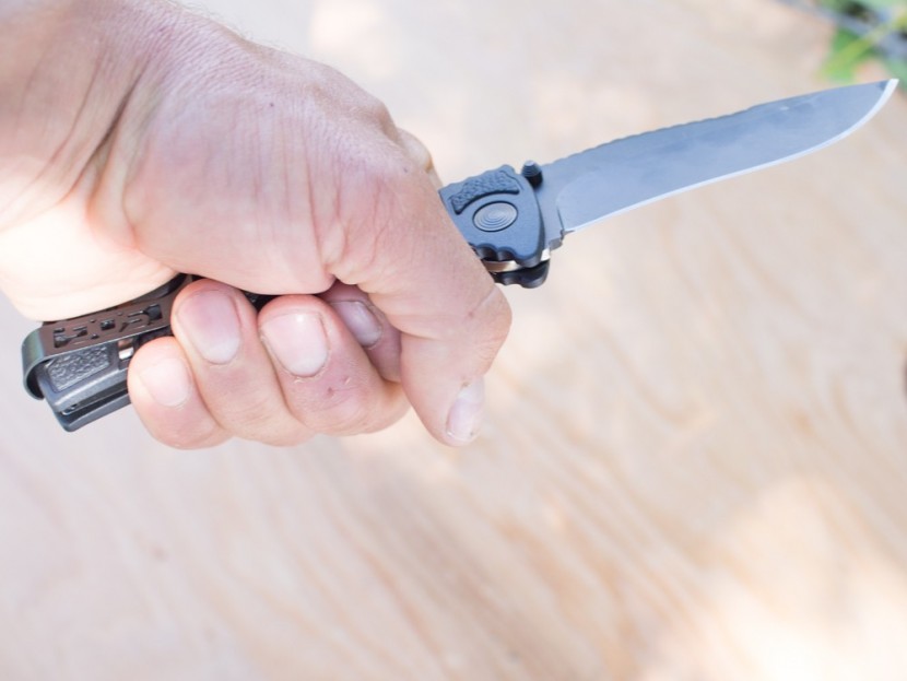 sog trident elite - the large form-factor of the sog trident is appreciated in heavy use...