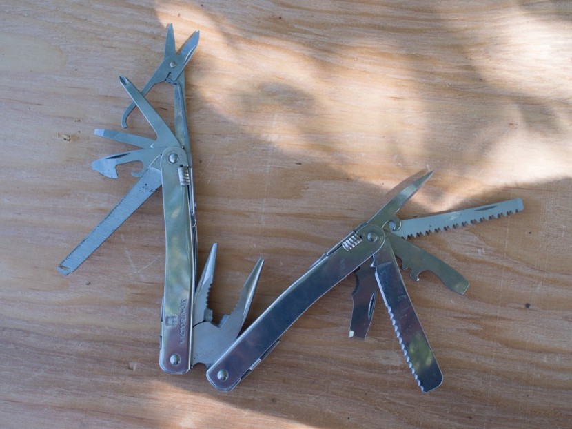 victorinox swisstool spirit x - all the features of the swisstool, folded out for viewing. every...