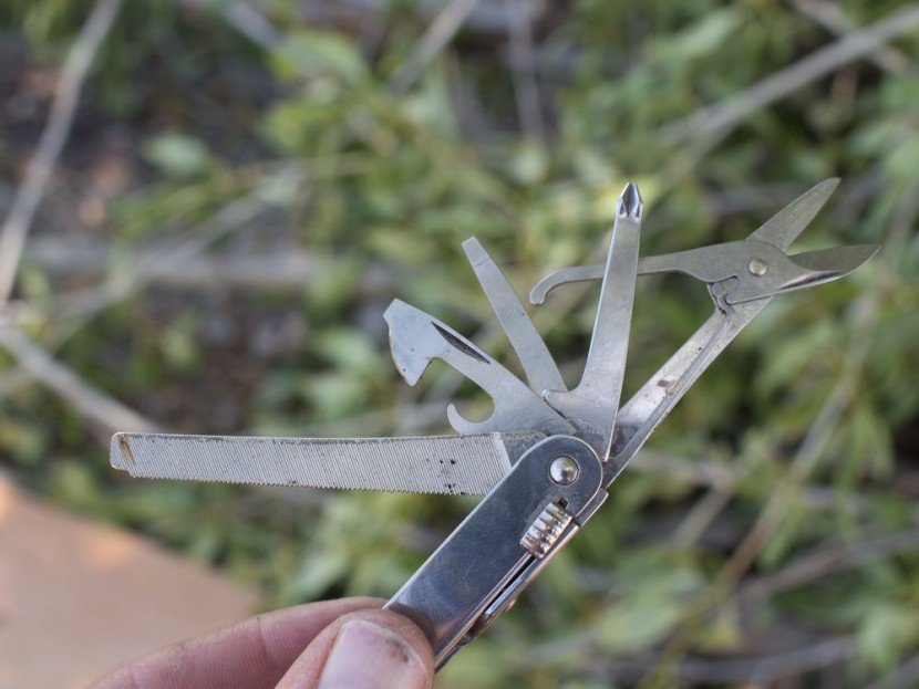 victorinox swisstool spirit x - one &quot;arm&quot; of the swisstool&#039;s feature selection. each tool is...