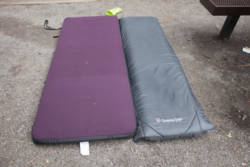 therm-a-rest neoair dream - even if we had paired it with a 25 inch wide qcore mattress (we...