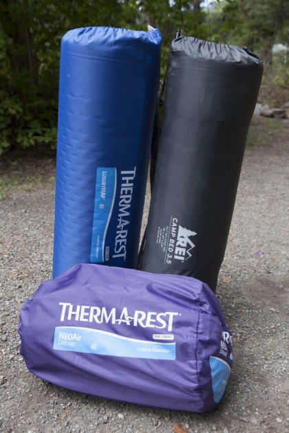 therm-a-rest neoair dream - the neoair dream is our top pick because it packs down so much...