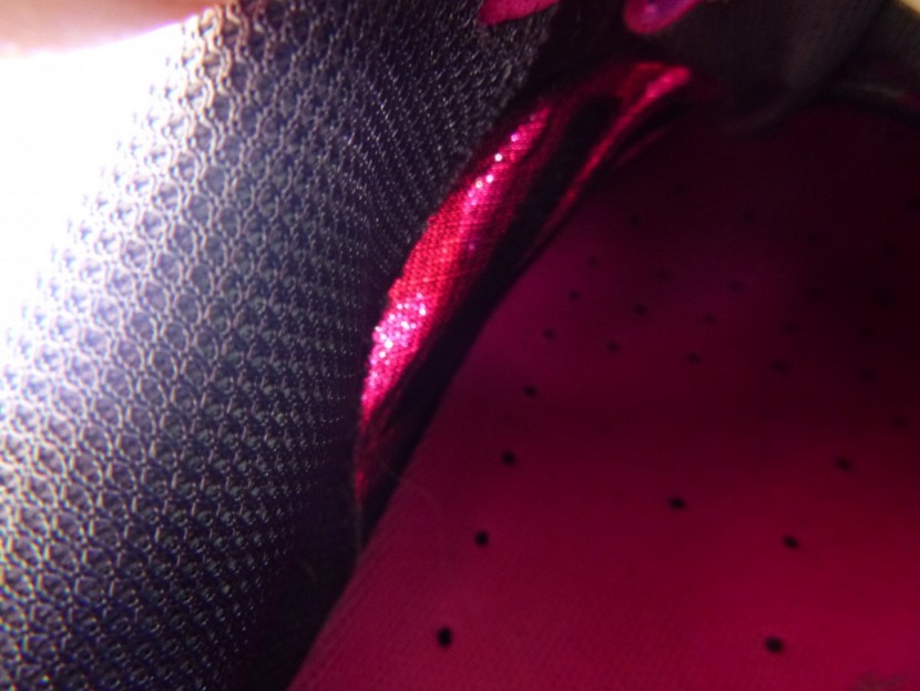 new balance leadville trail v3 for women - an internal look at the breathable overlays.