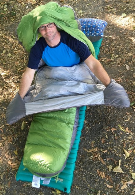 sierra designs backcountry bed 600 3-season - the backcountry bed 600 3-season offers pretty unbeatable upper body...