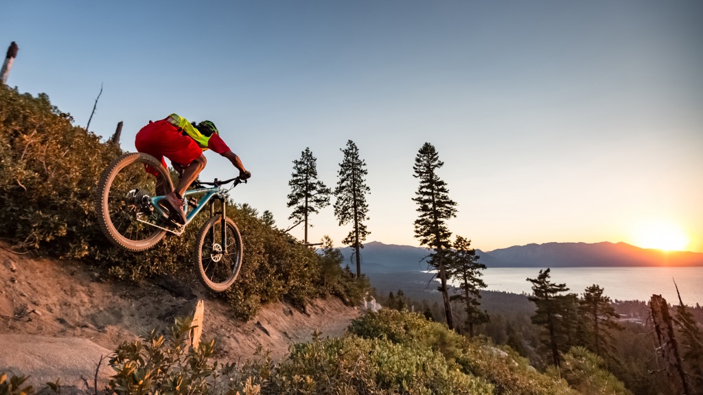 yeti sb5.5c x01 2016 - the yeti is the perfect bike to ride sunrise to sunset.