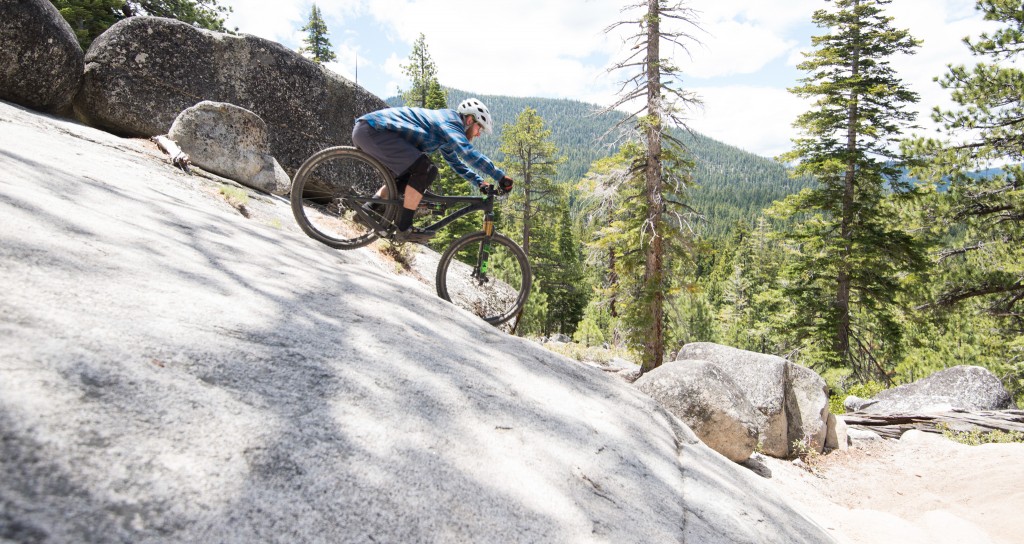 pivot mach 6 x01 2016 - sitting on the back tire is not a power position. but that&#039;s where...