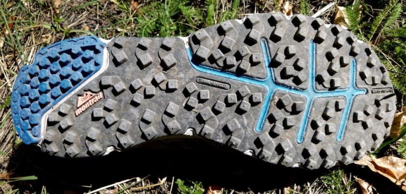 montrail bajada ii for women - the lugs on this tread design are cuboidal. though it sticks well to...