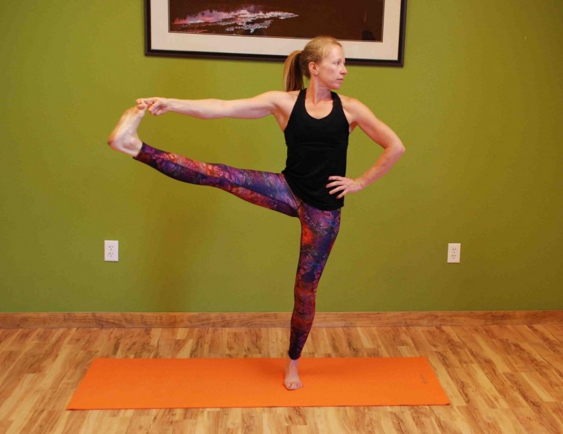 gaiam premium sticky - this mat is a little squishy underfoot, making standing poses more...