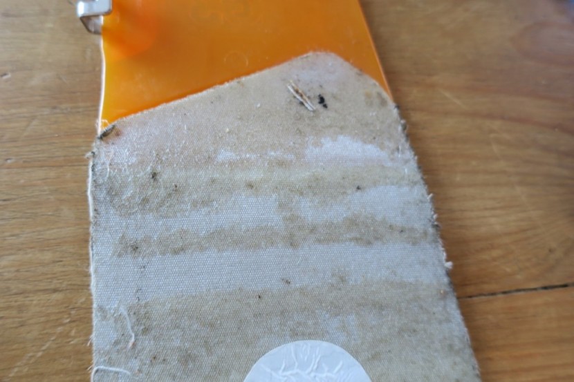 g3 alpinist high traction - closeup of the g3 high traction skins after about two months of use...